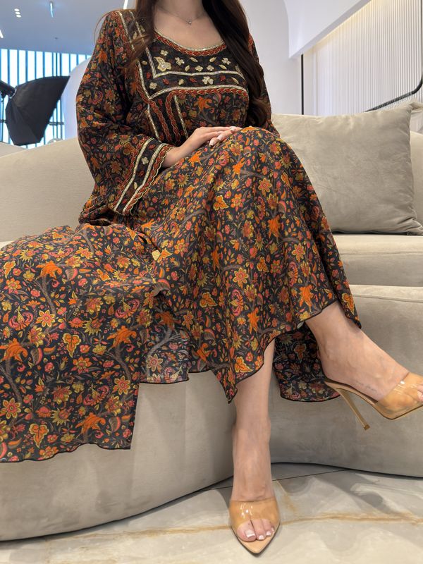 Pure silk linen Embroidery